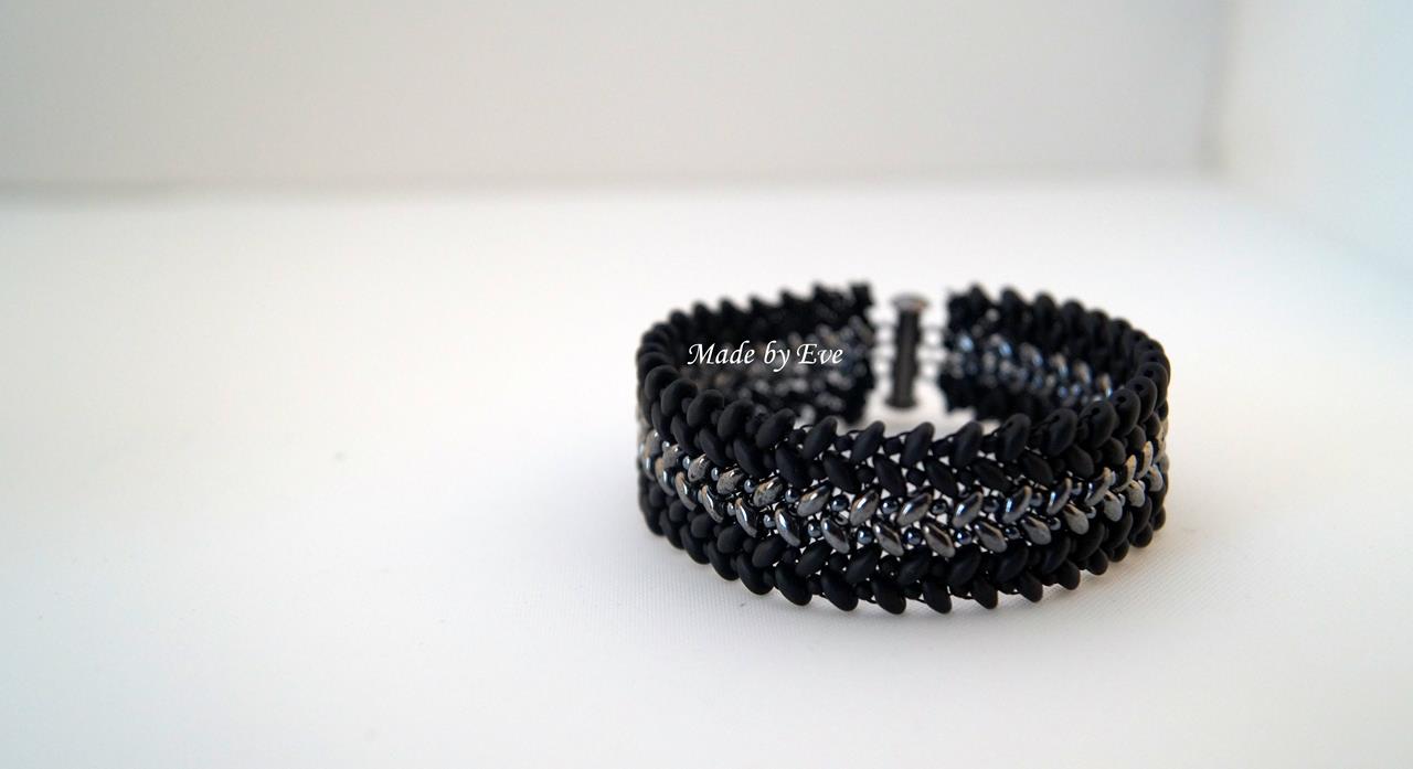 bracelet with superduo beads