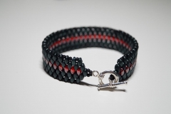 bracelet with duo beads