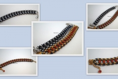 bracelet with diamond beads