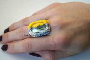 A ring in safari colors